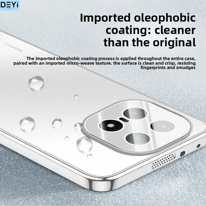 حافظة هاتف DEYI قابلة للتطبيق IQOO 15 cd عدسة تغطية كاملة 13 حافظة واقية إبداعية جديدة بسيطة مضادة للسقوط #5