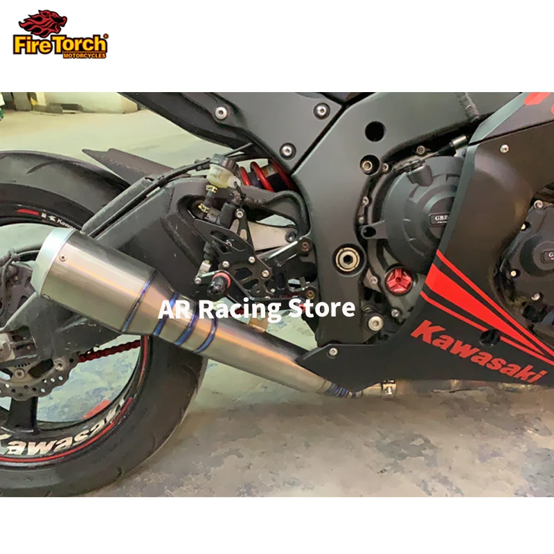 PIPEWERX マフラー ZX-10R 2016–2020 2016-2020 Kawasaki ZX-10R Slip-On GP19 Black – Shop M4 Exhaust