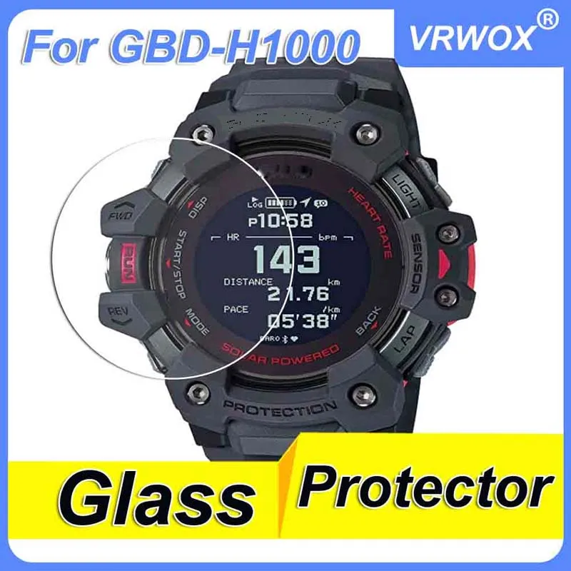 Tempered Glass For  GBD-H1000  GPR-B1000 GPW-1000 GPW-2000 GBD-800 Watch Scratch Resistant  Screen Protector