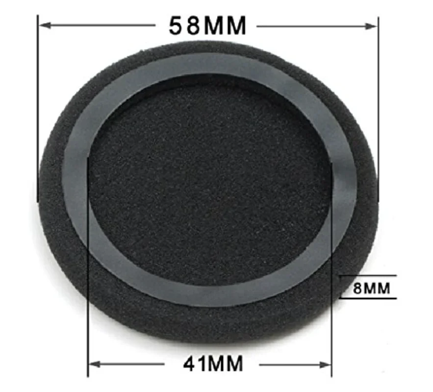 بطانة للأذن ل Sennheiser PX90 AKG K420 K420P K402 K403 K412 سماعة استبدال منصات جلدية منصات رغوة عالية الجودة