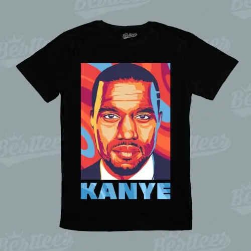 MALE / FEMALE Rapper Kanye West American HIP-HOP RAP R&B Music Band T-Shirt