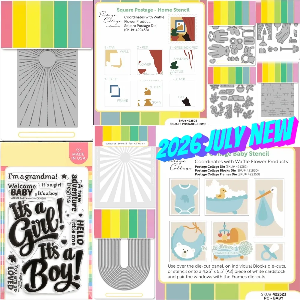 neue Metall-Stanzformen-Schablone für DIY Scrapbooking, Basteln, Maker, Fotoalbum-Vorlage, handgefertigte Dekoration
