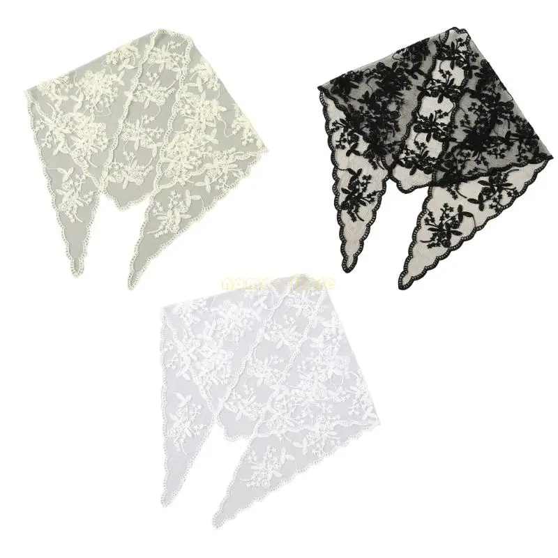 

31BF Стильная летняя крышка шеи с цветочным рисунком полиэфирные шарф Sun Защита женщин