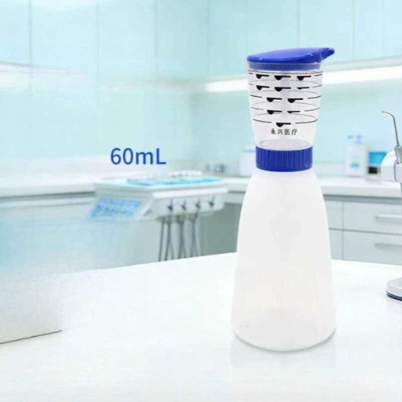 1PC Dental Alginate Impression Material Measuring Bottle Oral Precise Powder Liquid Ratio Stirring Mixing Kettle Cup