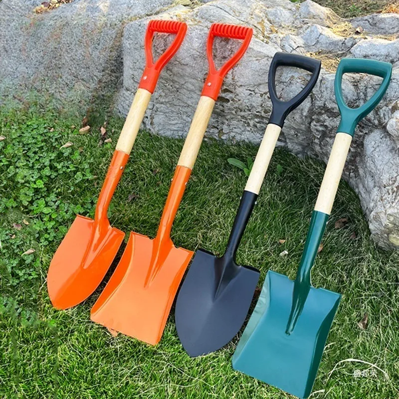 

Усиленная лопата для домашнего садоводства, копания земли, раскопок на пляже, копания песка, посадки деревьев, уборки снега и работы на открытом воздухе