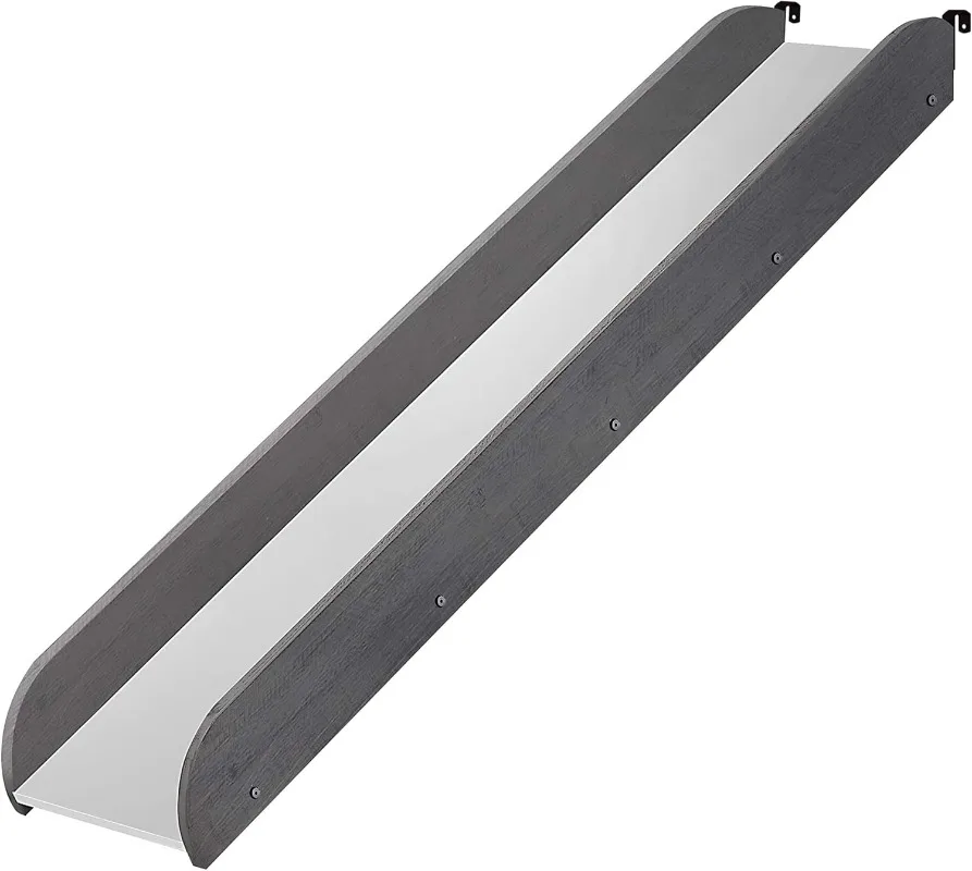 

Donco Kids Antique Grey Slide — только совместимые низкие кровати-чердаки