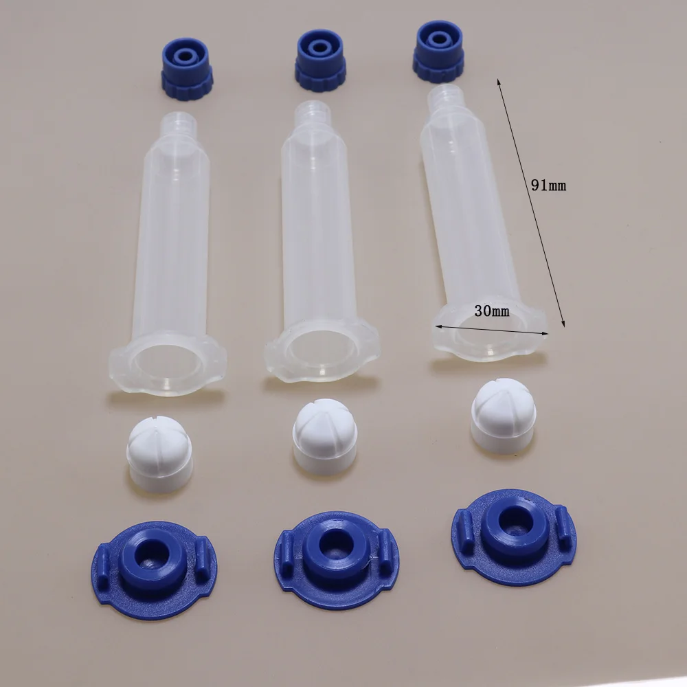 Flux Container USA Type Dispensing Needle Tips Plastic  Syringe Barrel 3CC 5CC 10CC 30CC 50CC Sub-Packing