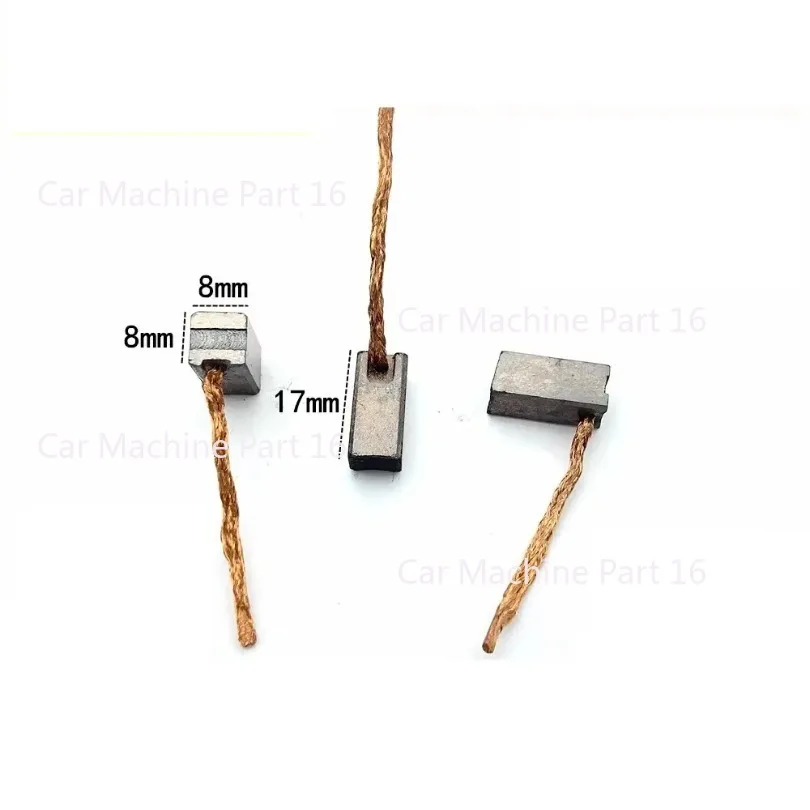 السيارات الإلكترونية مروحة ومدفأة فرشاة الكربون 7X8X19 8X8X17 لجيانغلينغ بيك اب ولينغ #3