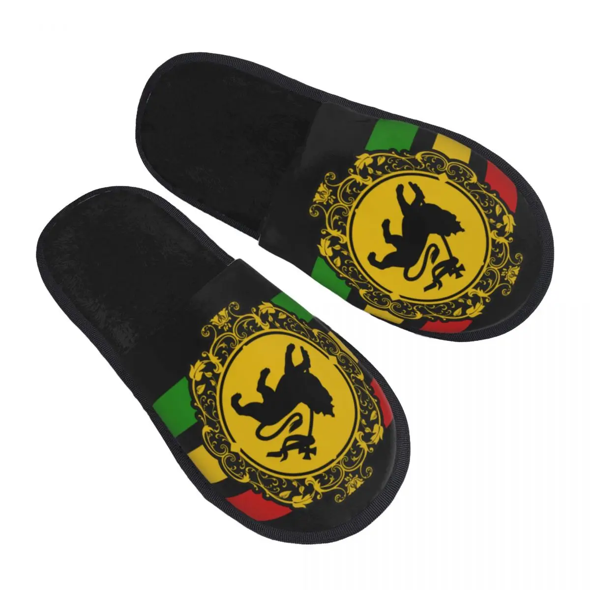 

Rasta Lion, Reggae Music, Roots Rock Reggae House Slippers Women Comfy Memory Foam Slip On Bedroom Slipper Shoes