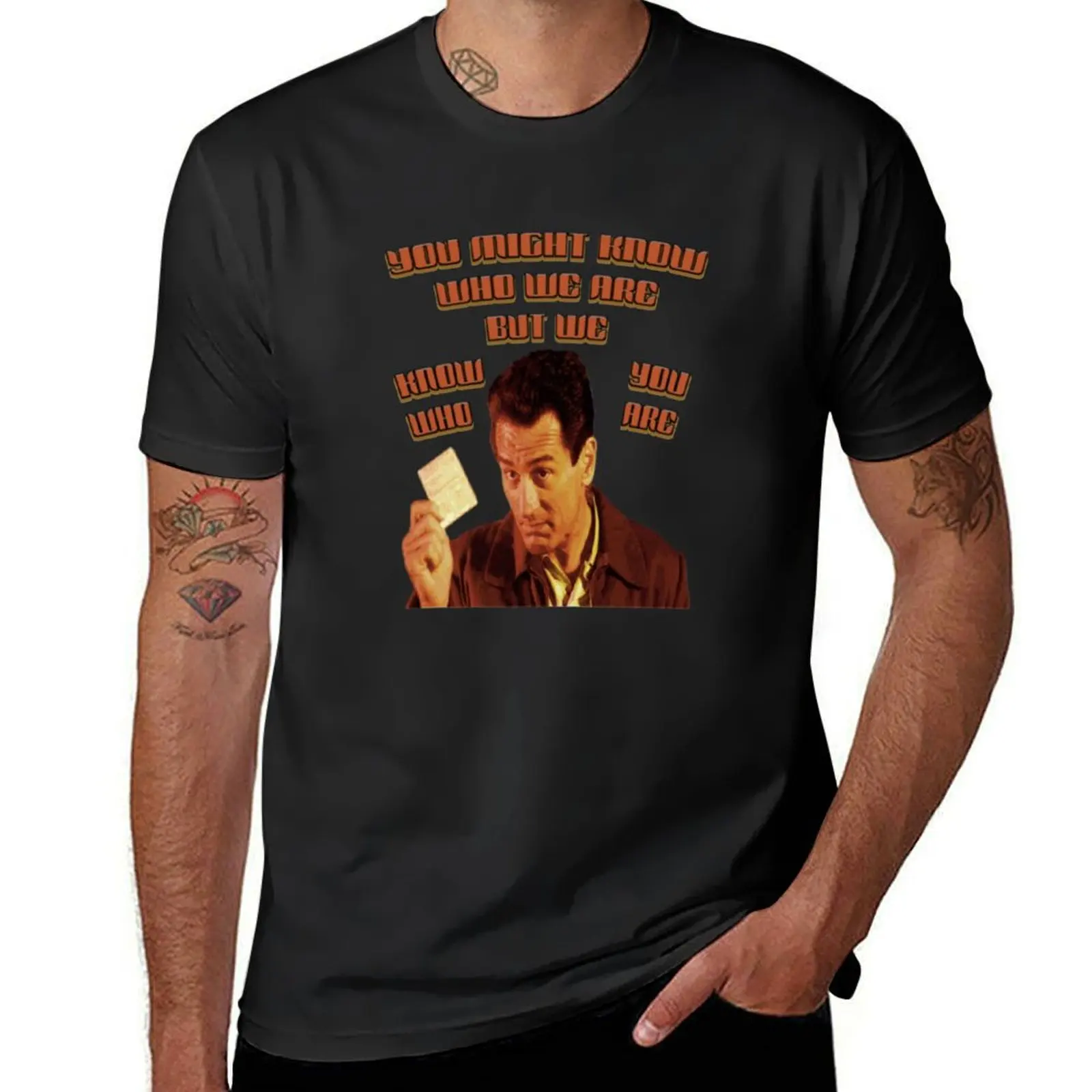 

they know... T-Shirt T-shirts oversize funny meme t-shirts funny shirt cotton Men's t-shirt