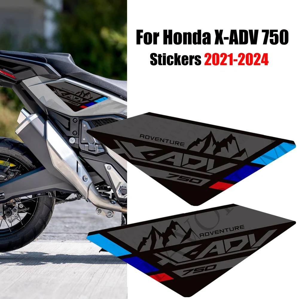 

2021 - 2024 Motorcycle Stickers Decals Protector Tank Pad Kit Knee Wheels Body Fender Shell For Honda X-ADV XADV X ADV 750