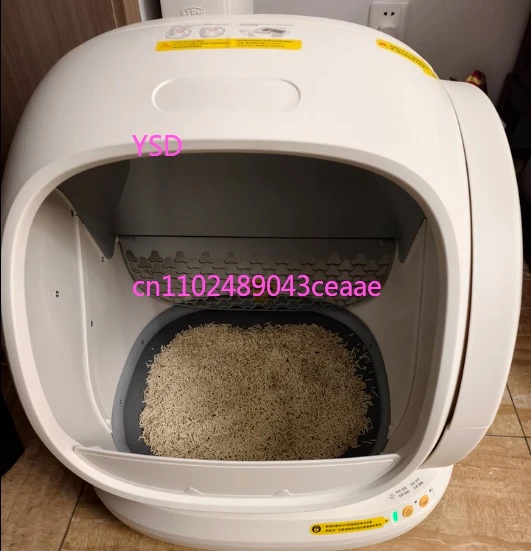 Fully Automatic Cat Litter Box Oversized Splash Proof Open Type Odor Proof Intelligent Electric Cleaning Cat Toilet