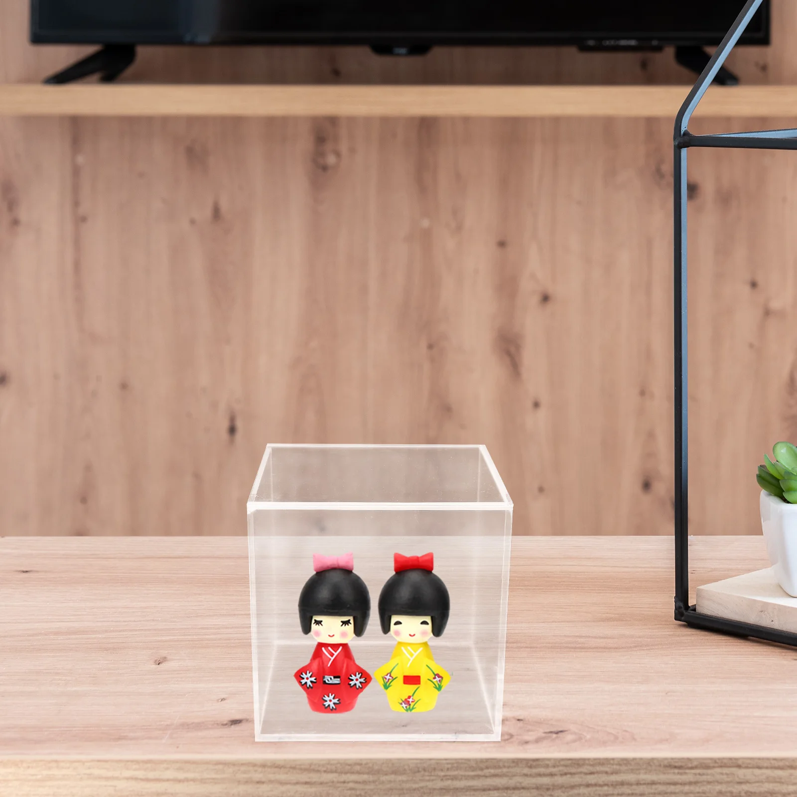 

Sturdy Clear Acrylic Box For Collectibles Storage Case With Sliding Lid Transparent Exhibition Collection Containertoy Display