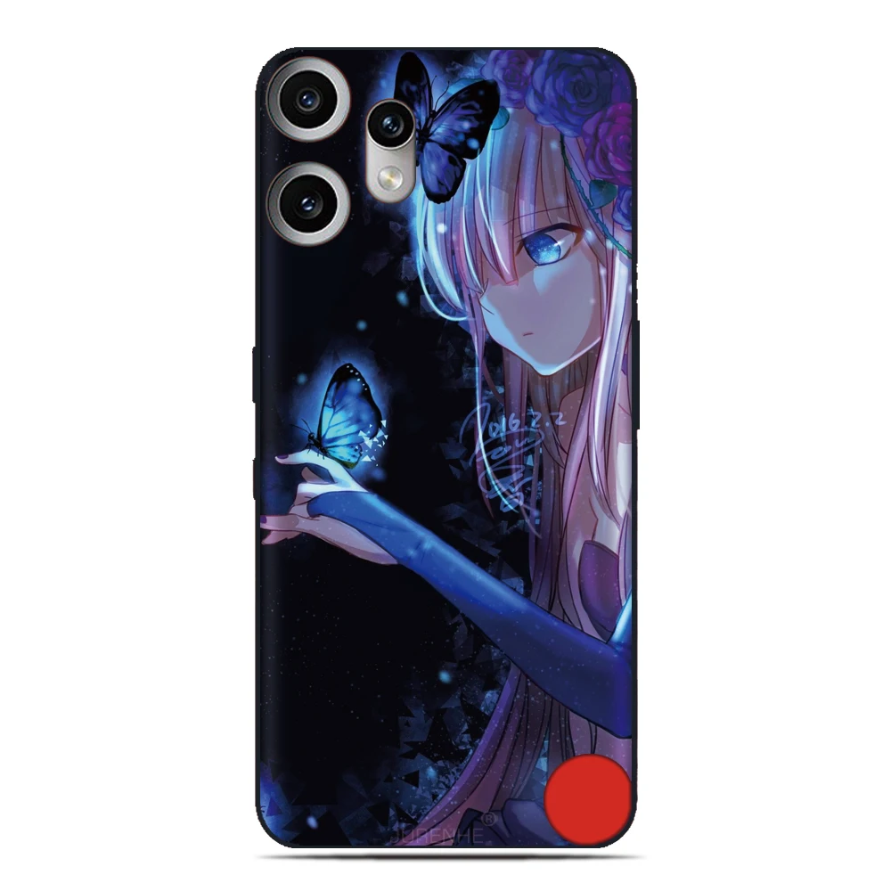 สาวอะนิเมะปกคลุมผิวด้านหลังสําหรับSony Xperia 1 VII 10 VI 5 II III IV V 2023 XZ5 XZ4 XZ3 XZ2 XA2 Ultra Z5 L3 โทรศัพท์กรณีFunda