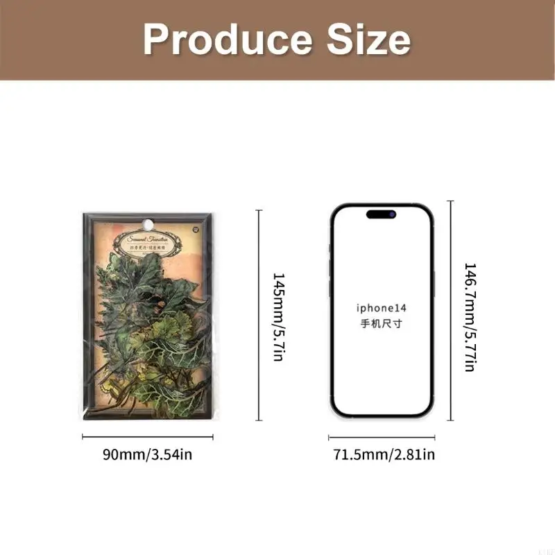 Растительный лист цветок декоративная наклейка наклейка для скрапбукинга