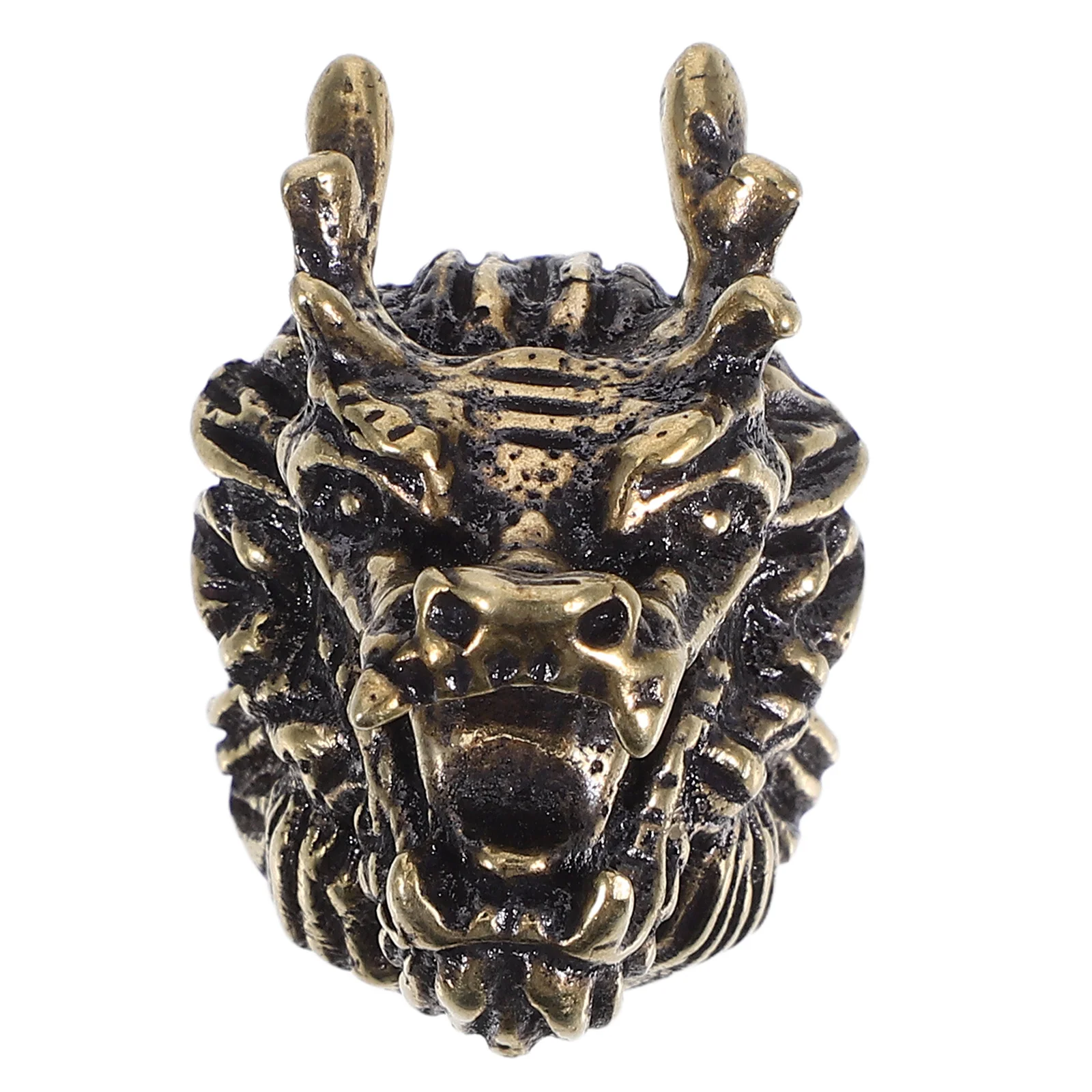 

Intricate Design Brass Cabinet Handle Dragon Head Chinese Style Pull Knob for Furniture and Cabinets Brass Door Pull Handle