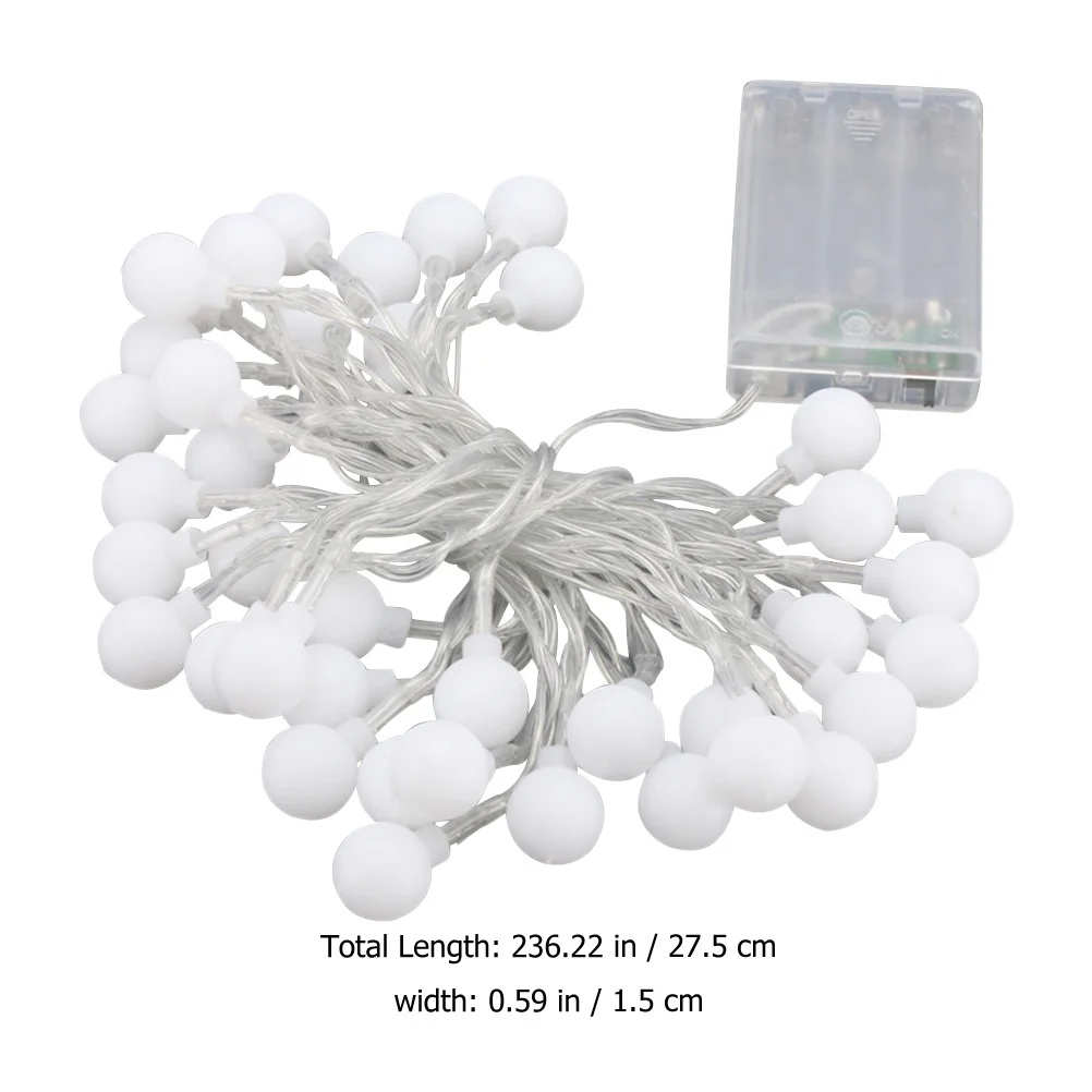 مهرجان استخدام كرة مستديرة النمذجة مصباح سلسلة ضوء رائعتين لتخطيط الحفلات الدعامة هووسورمينغ هدية إضاءة زينة سلسلة #1