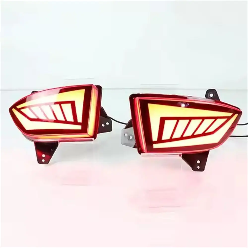For Honda Pilot 2019 2020 2021 Reflector Multi-functions Rear Tail Light LED Rear Bumper Light Auto Brake Light