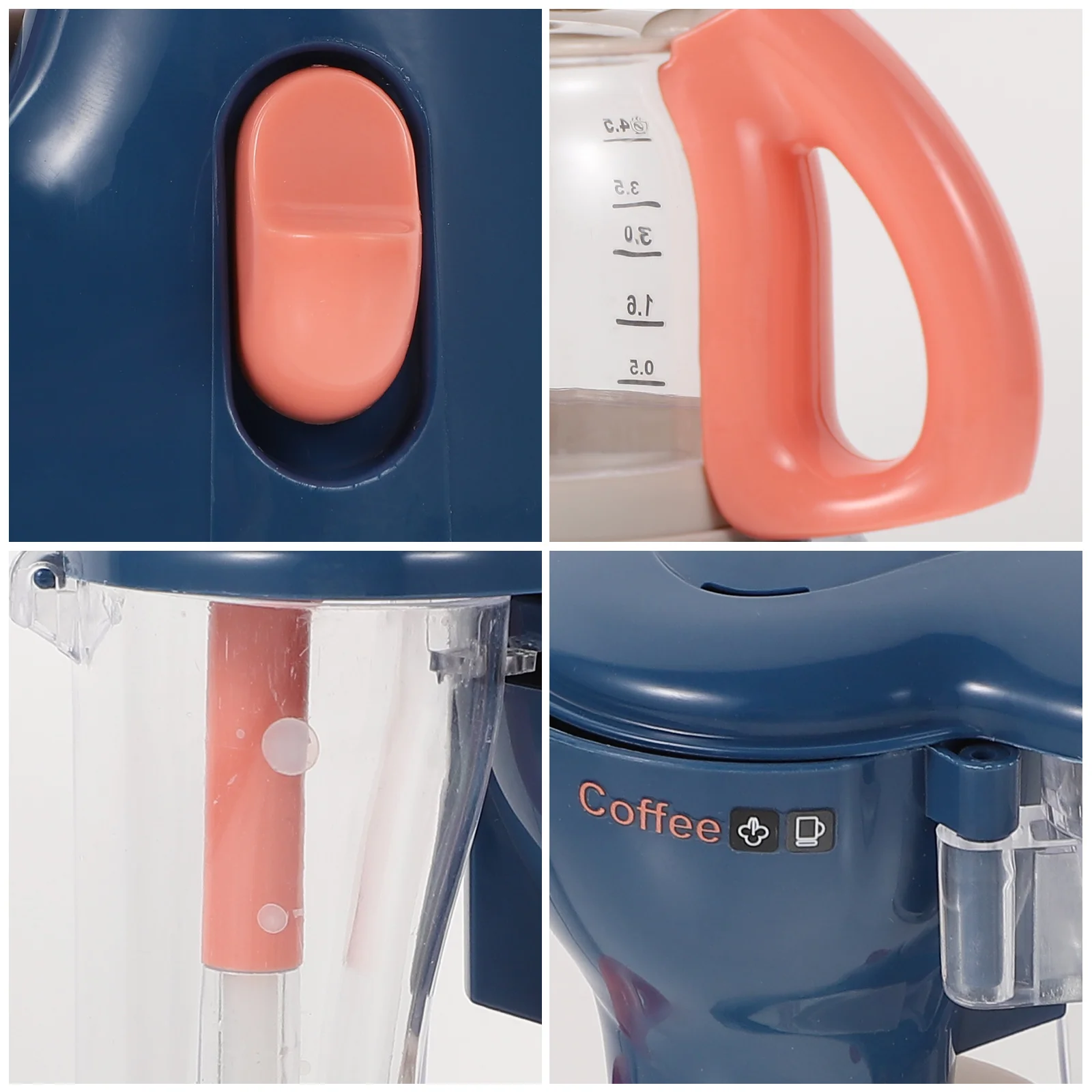 Cafetière électrique pour enfants, appareils électroménagers simulés, jouets de cuisine, accessoires de jeu de maison pour enfants