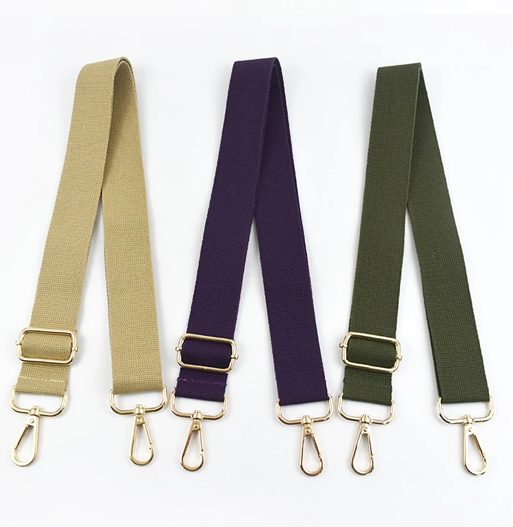 1Pc Deepeel 38mm Wide Canvas Bag Strap 80-140cm Adjustable Women's Handbag Replace Shoulder Straps Crossbody Bags Accessories