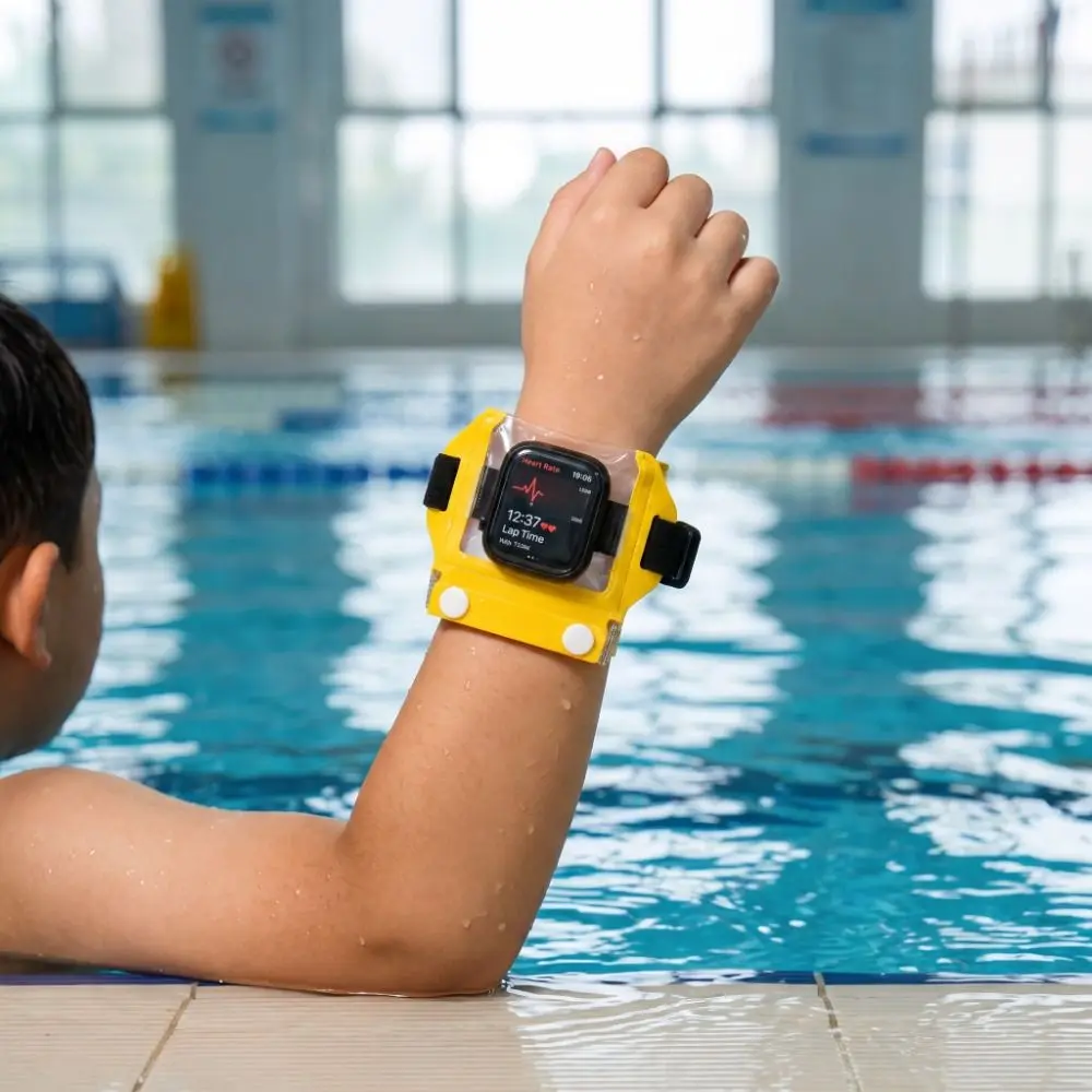 IPX8 Waterproof Smartwatch Waterproof Protective Pouch Portable Touchscreen Compatible Underwater Watch Cover