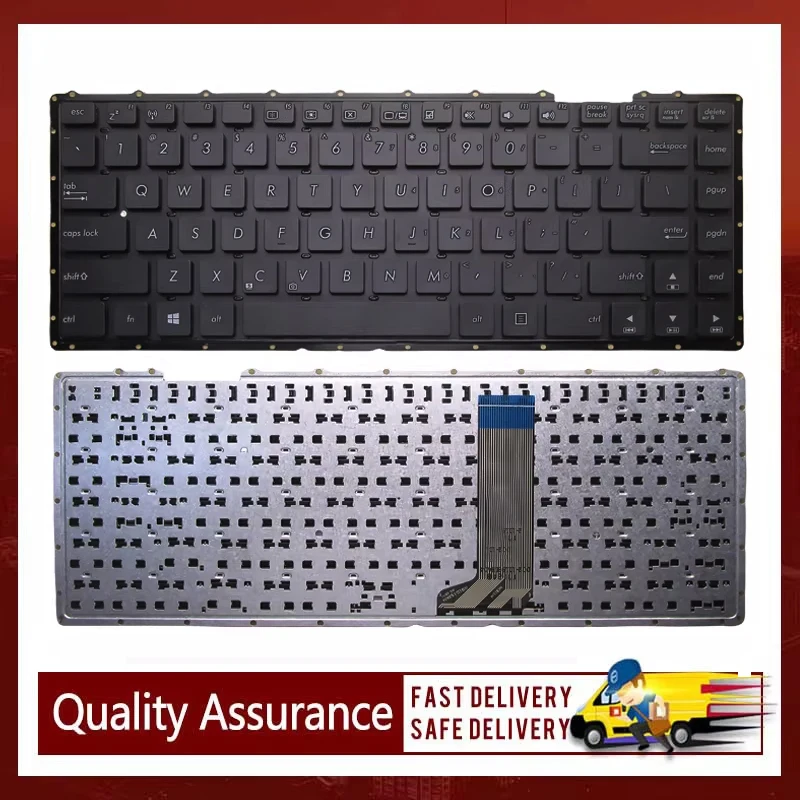 Novo teclado de substituição para laptop ASUS X451 X451E X451C X453 X453M X453MA X451V X451CA X451M X451MA X451MAV X403M