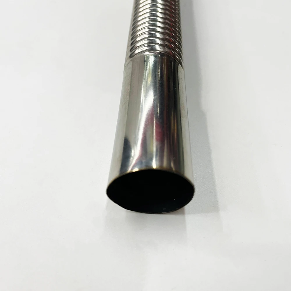 Tubulação de aço inoxidável da exaustão do carro, auto calefator do estacionamento do ar, 2 braçadeiras Fuel Tank, tubo da mangueira da exaustão, calefator diesel, 120cm