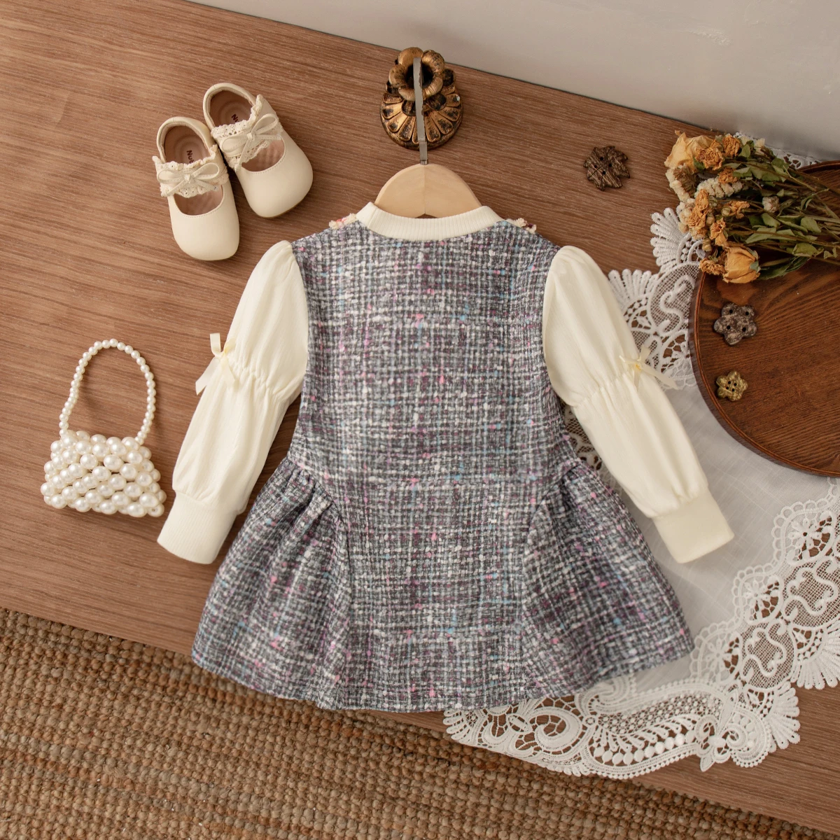 فستان بناتي للربيع والخريف بفي - مراجعة Baby Clothing Us وسعره