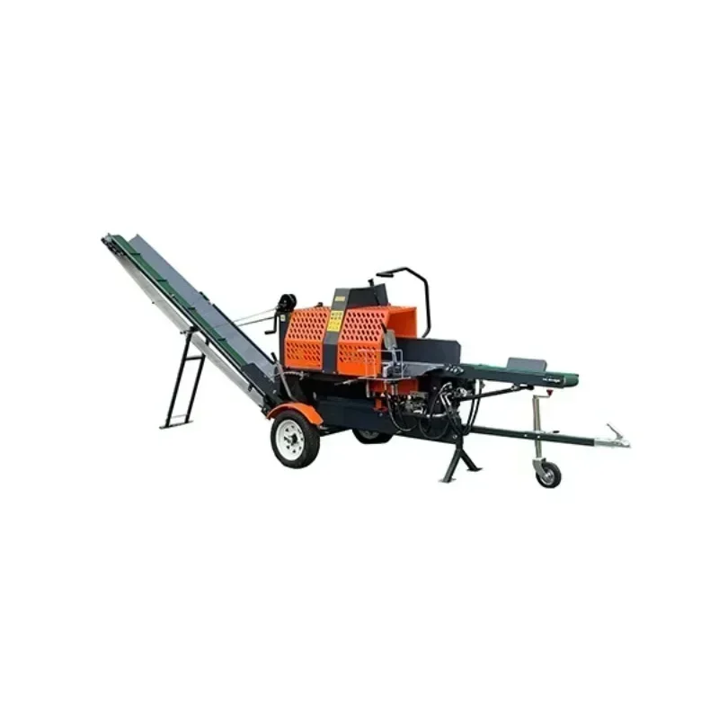 2025 Automatic Firewood Processor Log Splitter Wood Splitting Machine CE Approved Firewood Processor