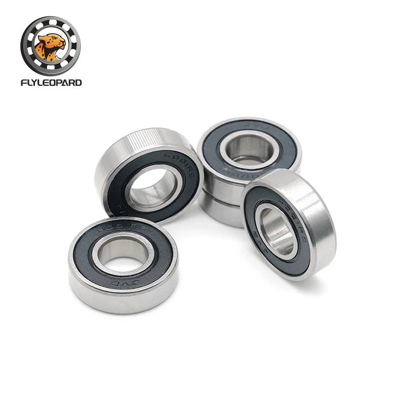 

16001RS 12*28*7(mm) 10PCS bearing ABEC-1 Metal Rubber Sealing Type Chrome Steel Deep Groove Bearing