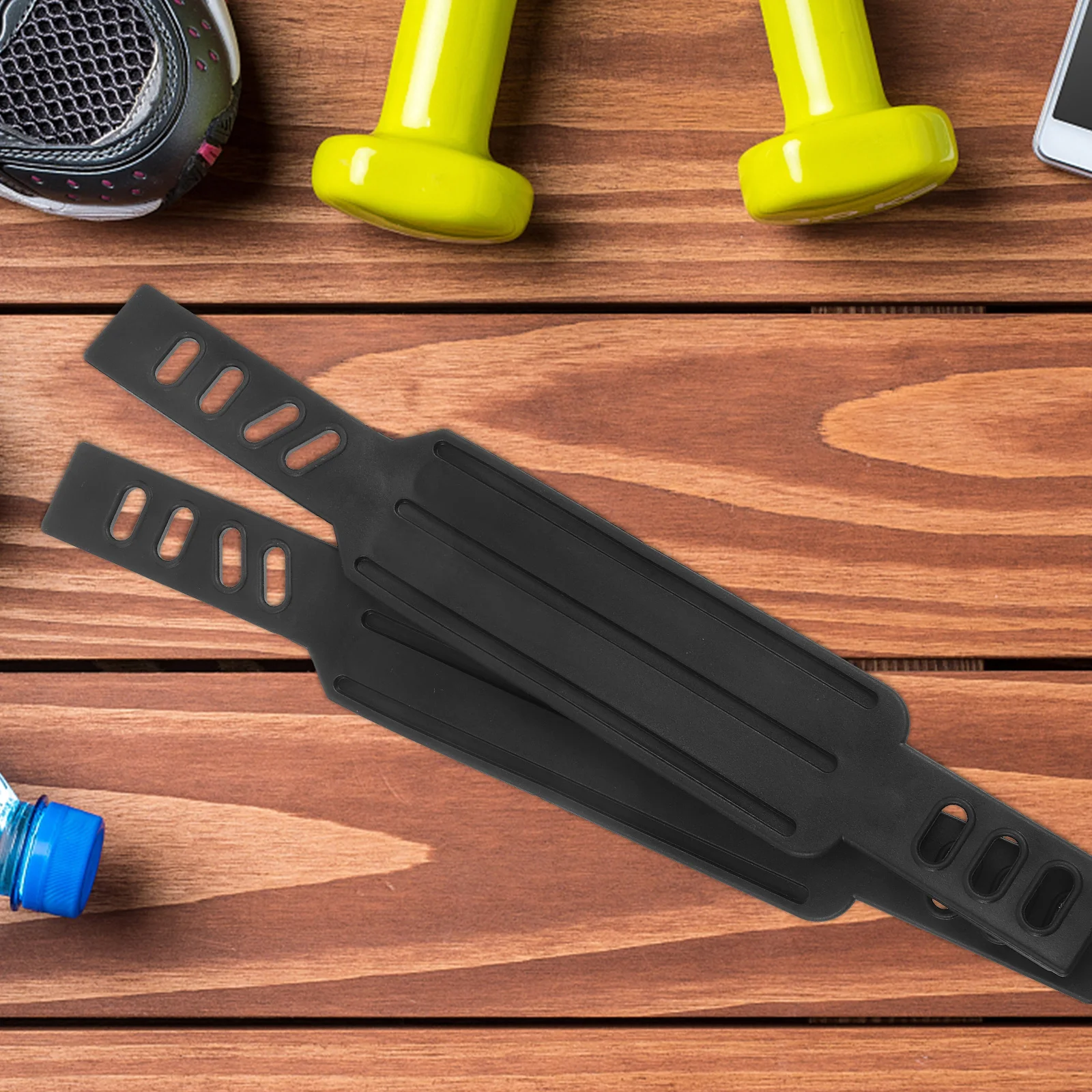 مجموعة واحدة من دواسات الدراجة البلاستيكية المضادة للانزلاق لممارسة اللياقة البدنية الداخلية وركوب الدراجات واستبدال ملحقات الدراجة