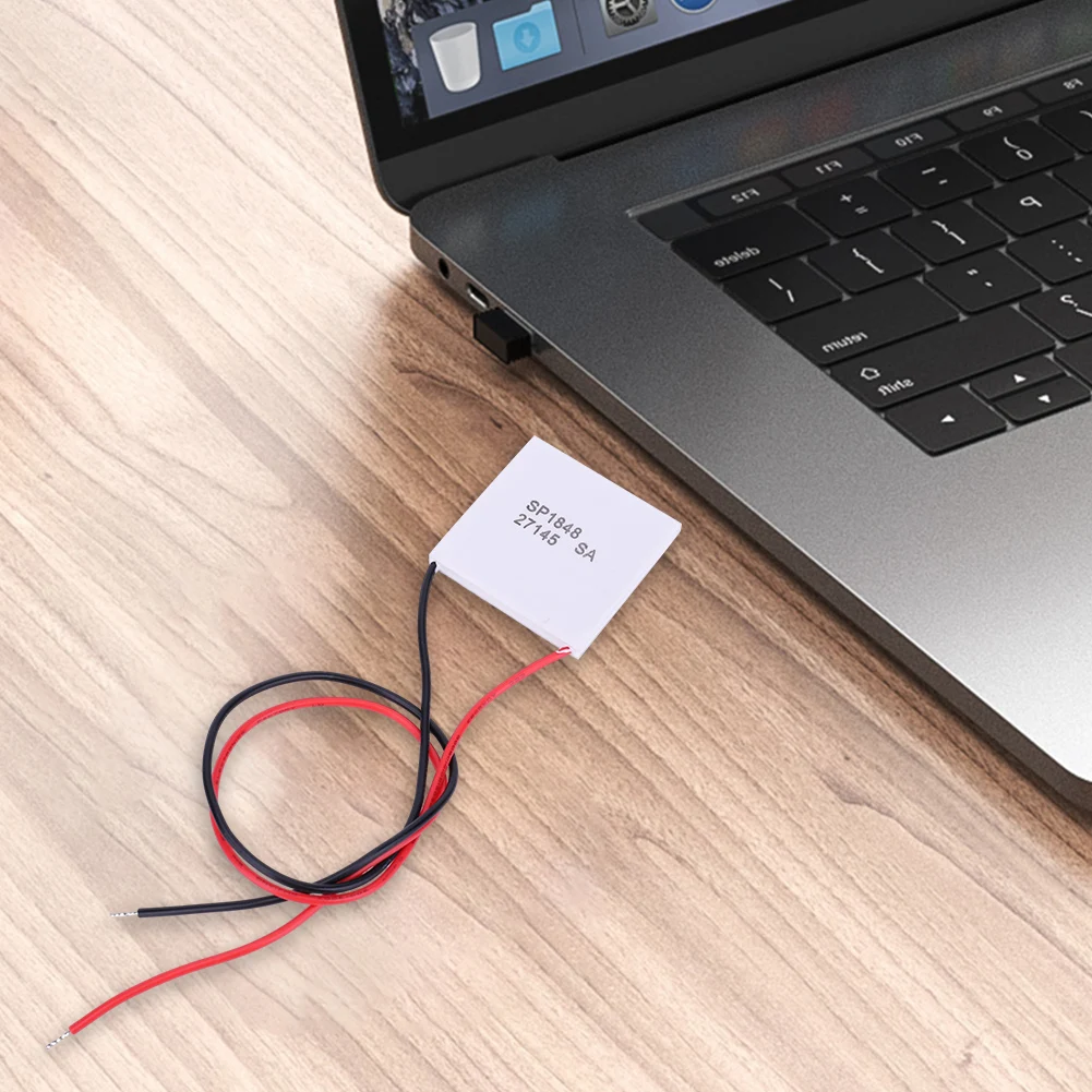 SP1848-27145 Cooling Power Plate Module 120Celsius 40x40mm Thermoelectric Cooler for Semiconductor Heatsink Generation