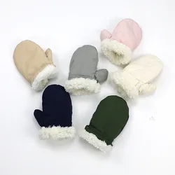 1-6 Years Old Winter Ski Snow Warm Gloves for Boys Girls Children Kids Windproof Waterproof Thicken Mittens Outdoor School