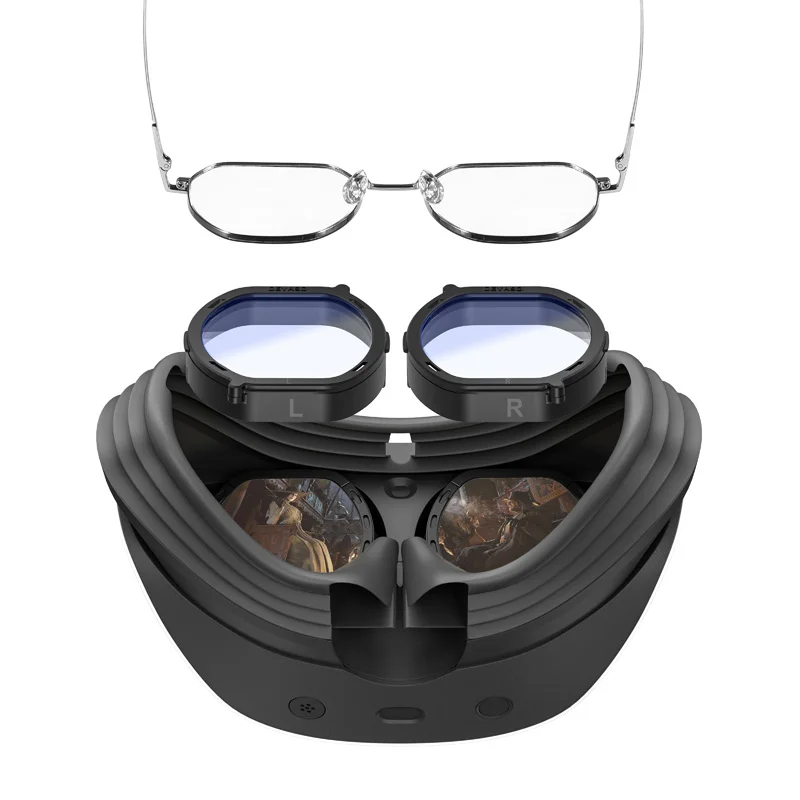 Protector de Separador para Gafas PSVR2, Gafas Bloqueadoras de Luz Azul Compatibles con Playstation VR2, Adaptador de Anillo Antirayaduras 6