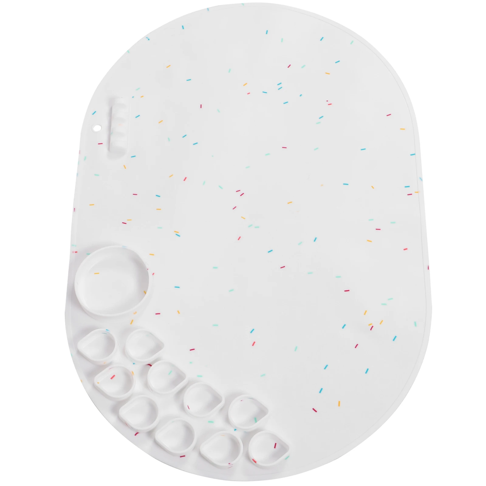 

Silicone Painting Mat Craft Sheet Reusable Watercolor Board Lightweight Portable Nonstick Clay Mold Supplies Kids Paint