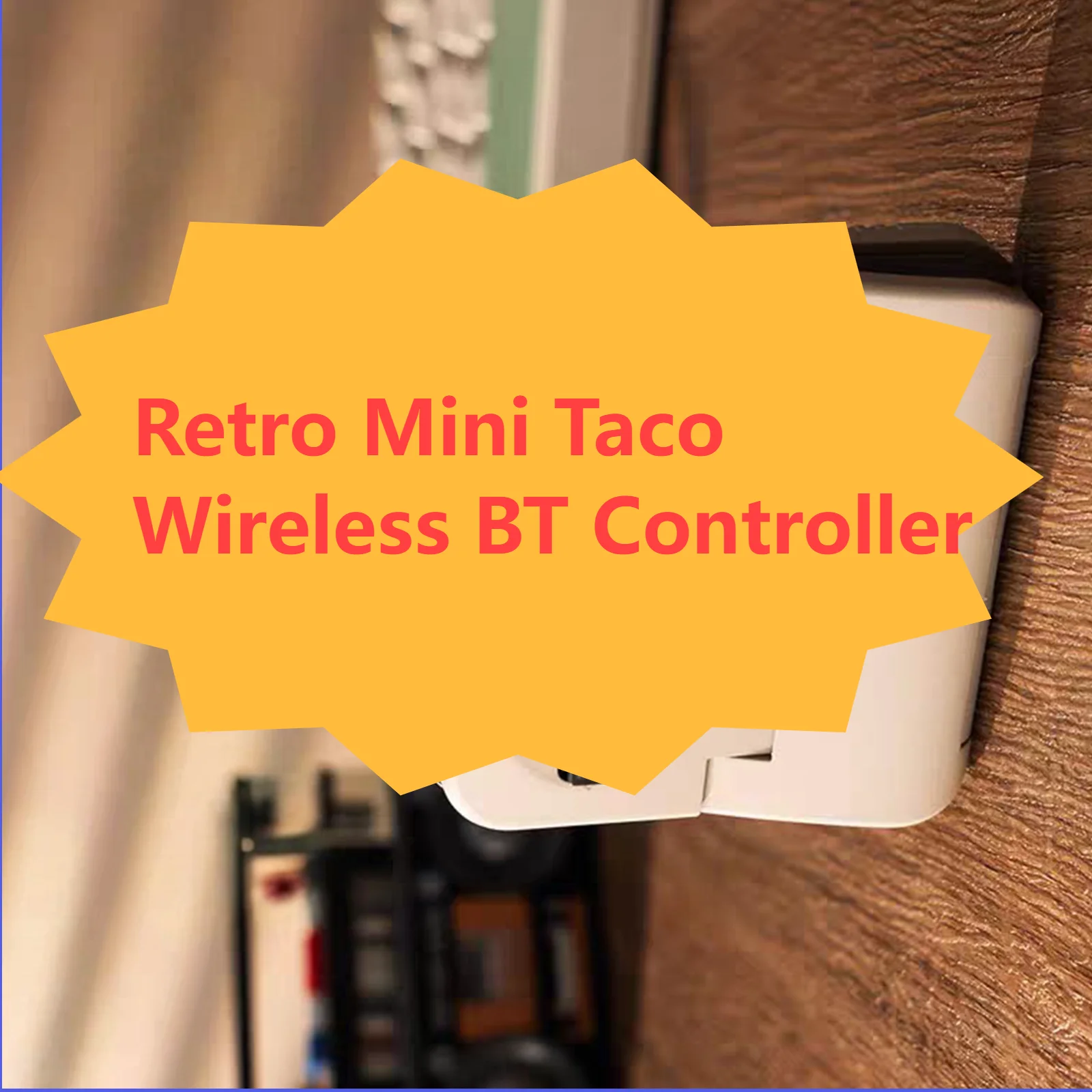 Pocket Taco Mobile Wired Game Board Type-C Charging Vertical Grip Gaming Handle Portable BT Gamepad Gaming Controller