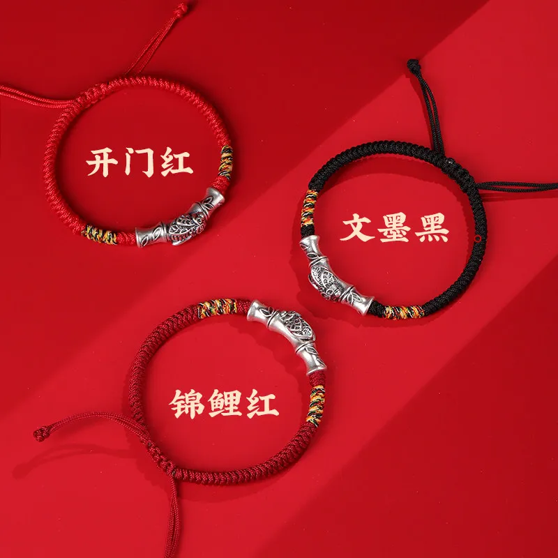 2025 New Style Exam Success Inspiring Achievement Gift 999 Pure Silver Career Growth Couple BFF Jewelry