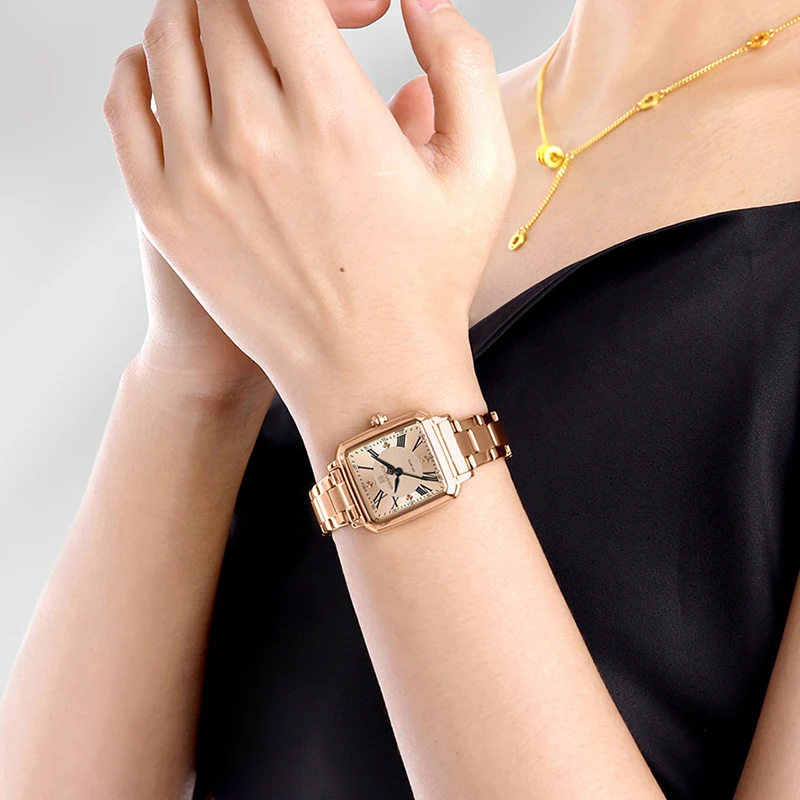 NAVIFORCE Fashion Ladies Watch For Women Quartz Stainless Steel Waterproof Casual Woman Wristwatch Give for Girlfriend Gift 2025