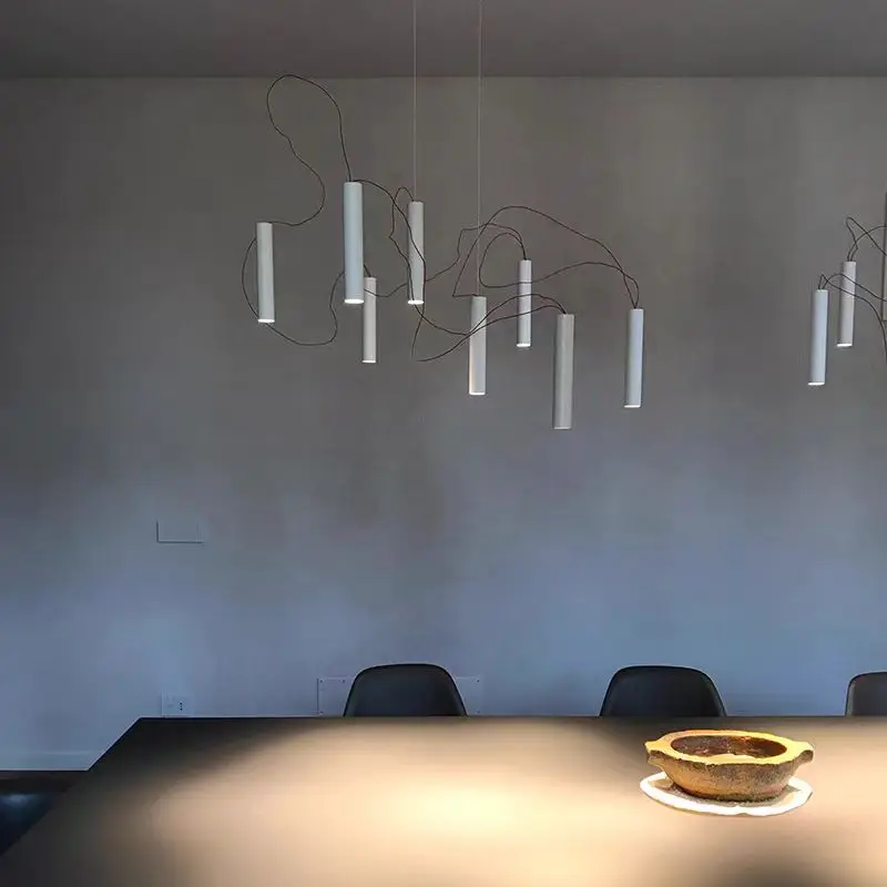 

Simbiosi Suspension Lamp Combination spot Light Italian art Restaurant Bar Counter lamp Island Shaped Conference Room Lighting