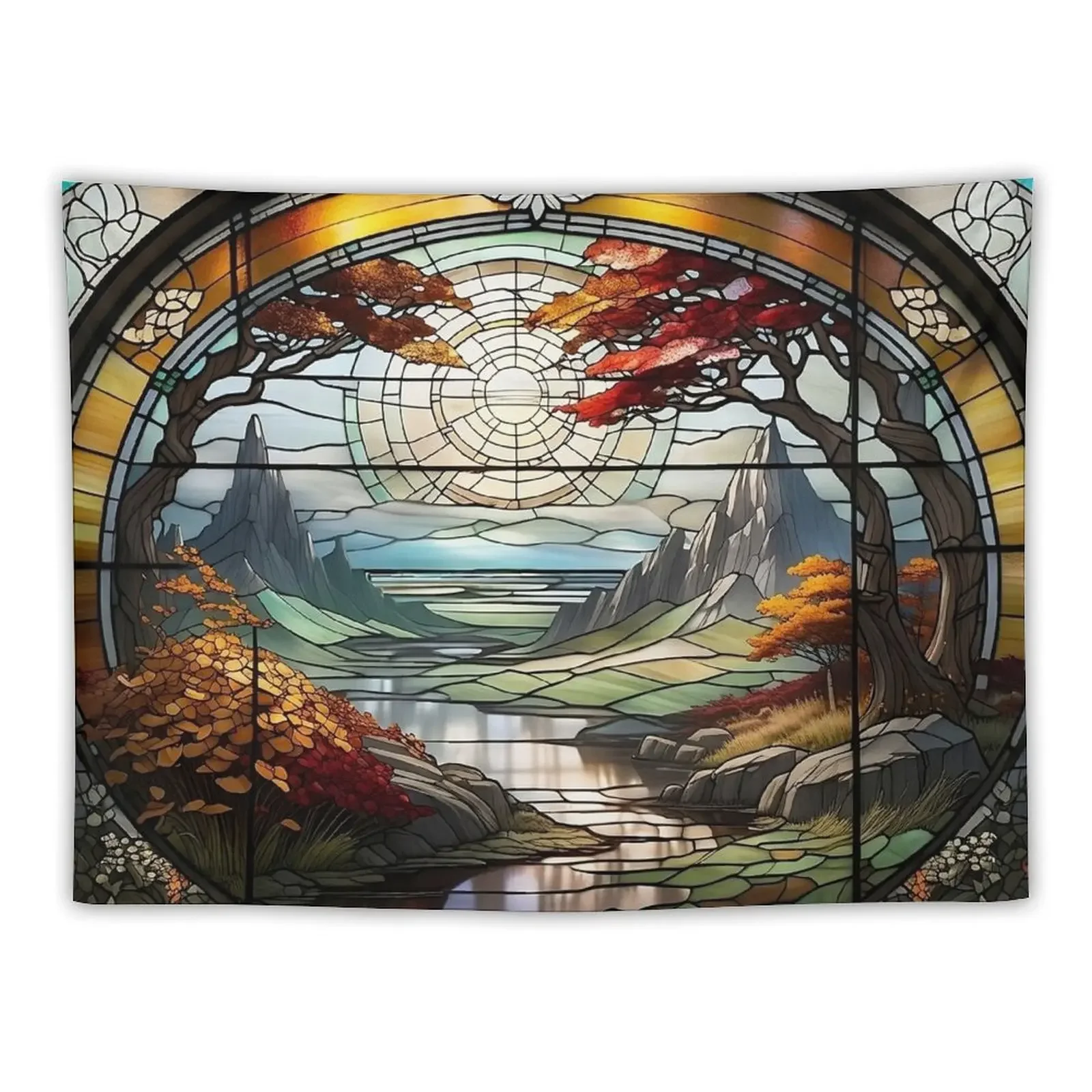 

Stained glass window Tapestry Bedroom Decorations Aesthetic Room Decorations Decor Home Bedroom Decoration Tapestry