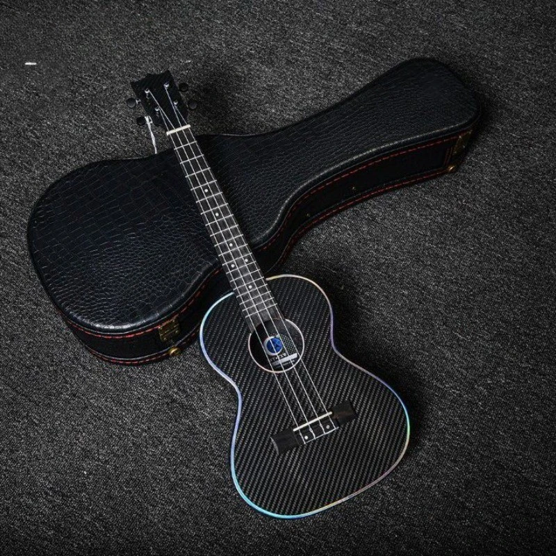 

Real Carbon Fiber Ukulele Beginner, Dry Carbon Guitar Ukulele