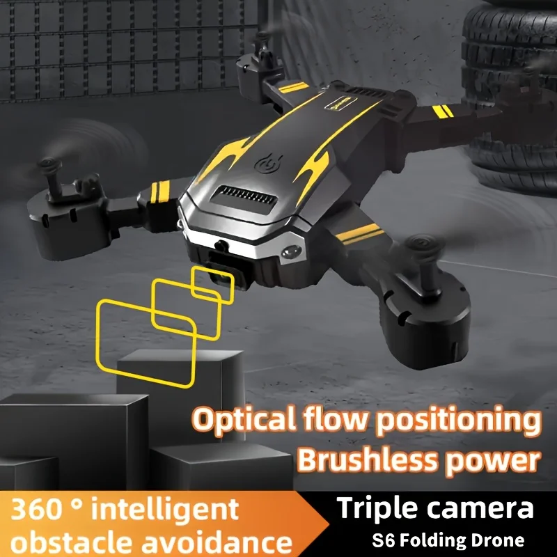 4K Remote Control Drone, Professional Aerial Photography, Equipped with 4K Camera, 360° Tumbling, App Control Tracking| Optical