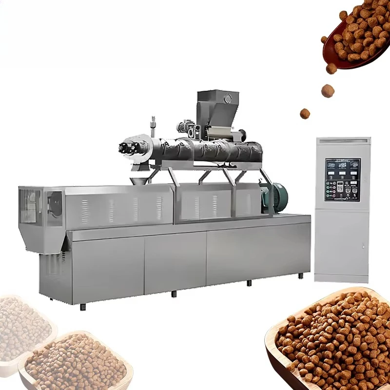 Parts Extruder Machine Pet Food Small Animal Automatic Kibble Pet Food Making Extruder Machine of Floating
