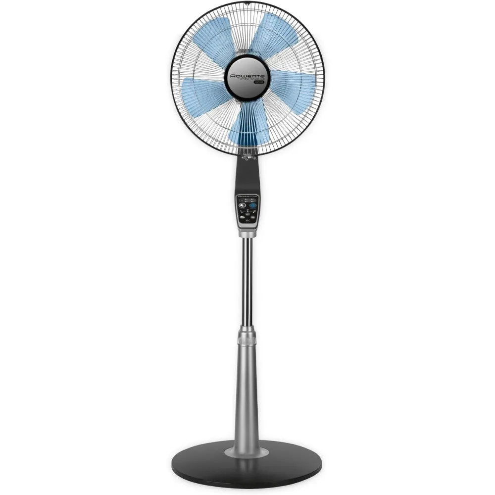 

Pedestal Fan, Turbo Silence Standing Floor Fan with Remote, 53 Inches, Ultra Quiet Fan for Bedroom, Oscillating, Portable