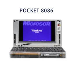 Pocekt-tarjeta gráfica para ordenador portátil, dispositivo con sistema DOS, VGA, compatible con IBM PC XT, 8086CPU, principio de microordenador, 8086