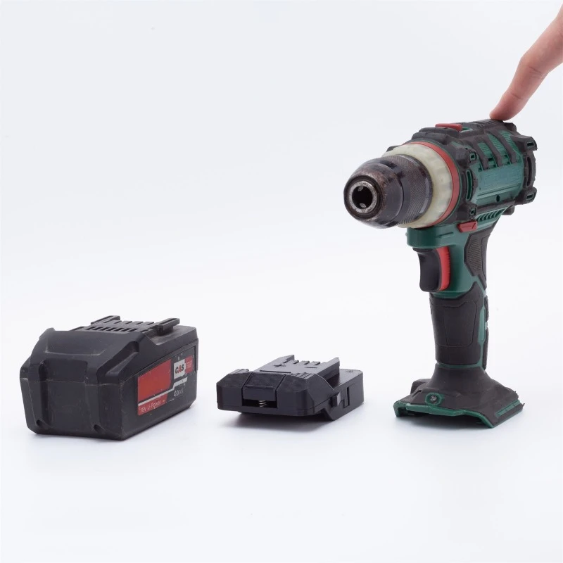 

For Metabo 20V Li-Ion Battery Adapter Tools Converts to Lidl Parkside X20V Li-Ion Battery Adapter Cordless Power Tool Accessorie