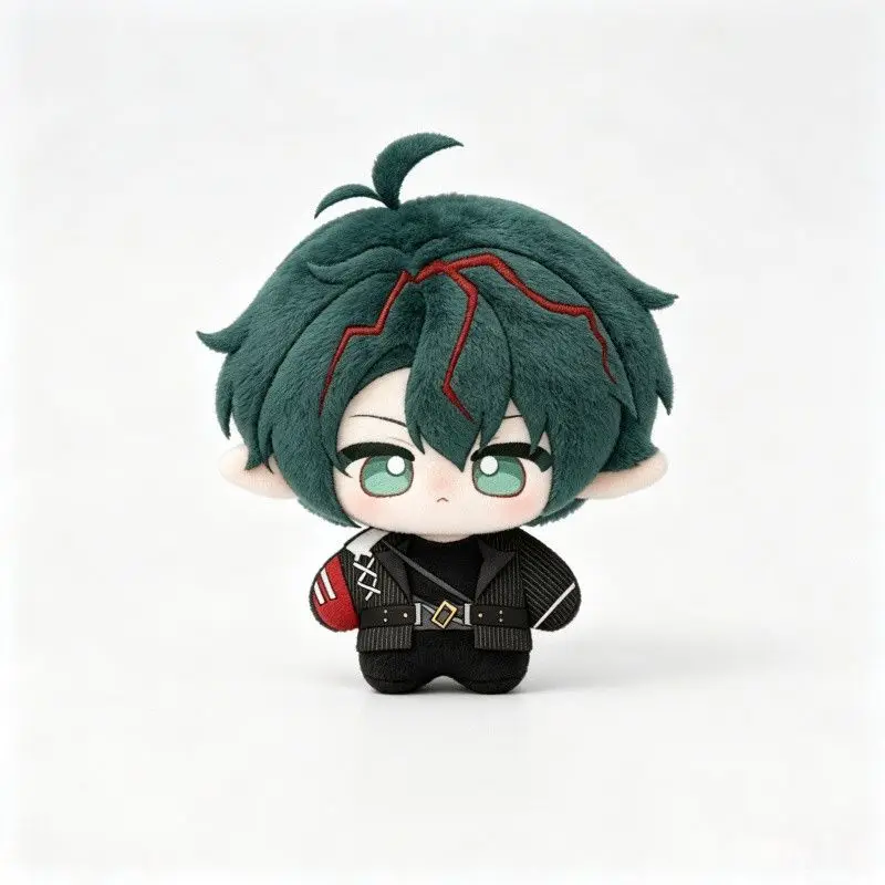 Arknights:Endfield Camille Kawaii Q-version 10cm Plush Doll Figure Keychain Cotton Dango Pendant Birthday Gift Xmas view 3