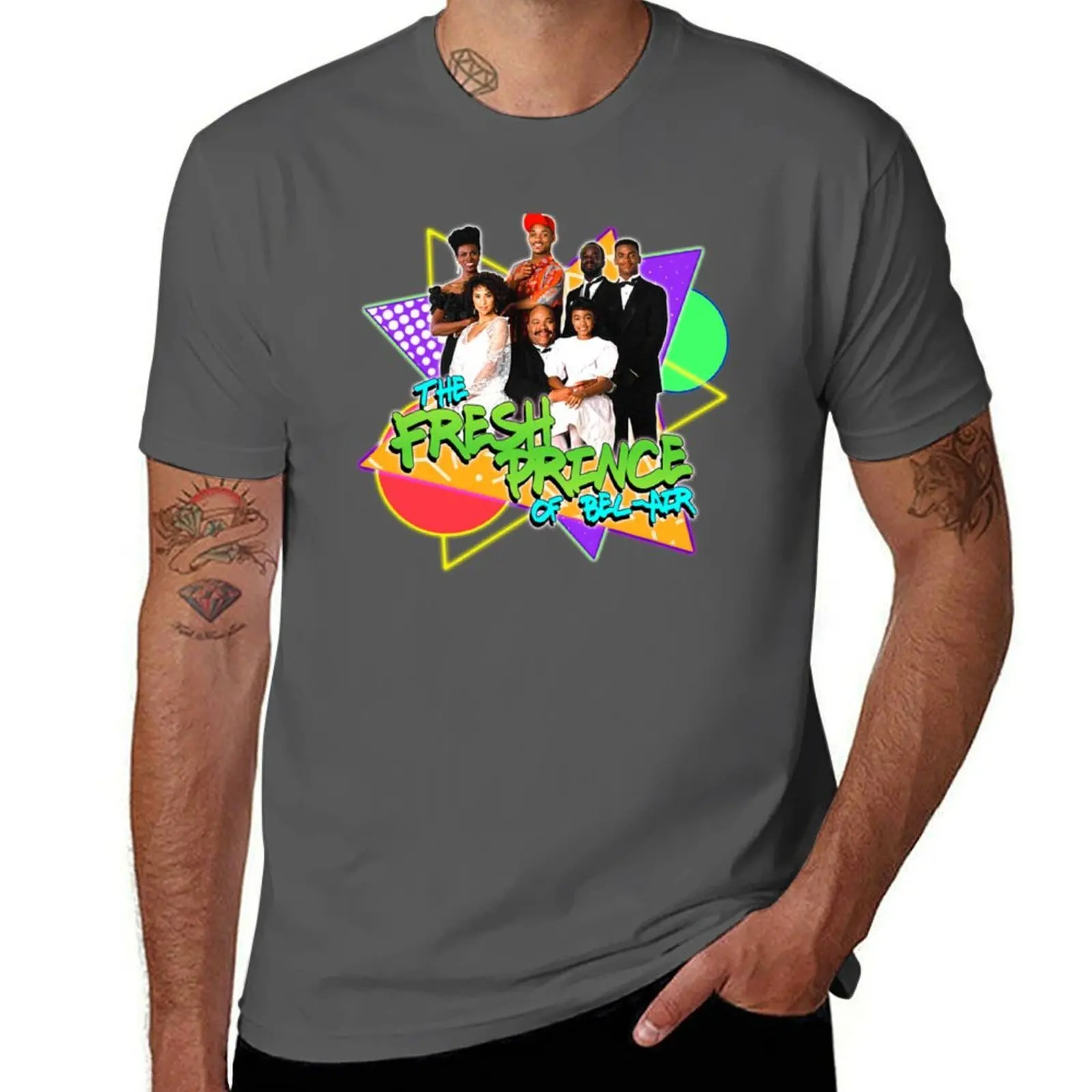 

The Fresh Prince Of Bel AirThe Fresh Prince of Bel Air Retro 90s Fan Art T-Shirt Regular Fit Plain Tee Shirt