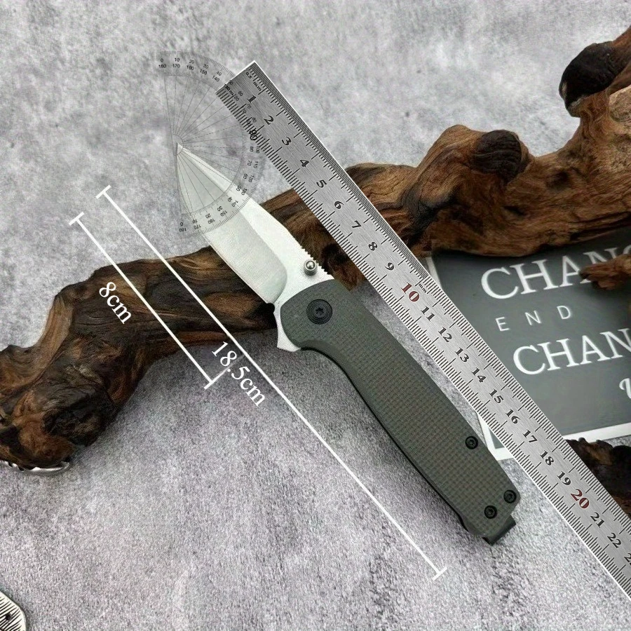 S/O/G المحور قفل سكين للفرد 440C شفرة مقبض مريح التخييم في الهواء الطلق العملي سكين صيد سكينة فاكهة أداة الطوارئ #3