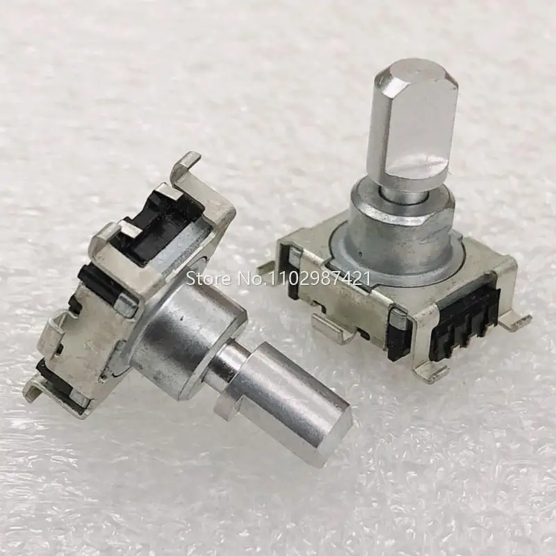 

Цельный РК 1191124001 Поворотный потенциометр SMD с ключевым переключателем B10K, полувал, 15 мм